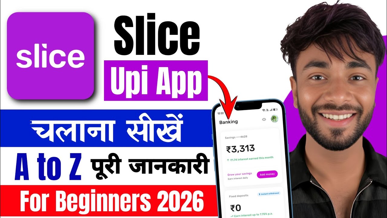 Slice app kaise Use kare 2026 | UPI Payment, Pin, Balance Check settings | How to use Slice app