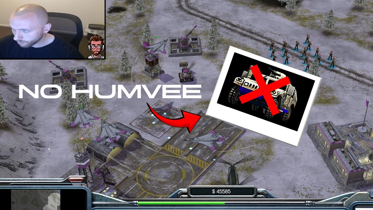 No Humvee Challenge! (Easy Wins) | C&C Generals Online
