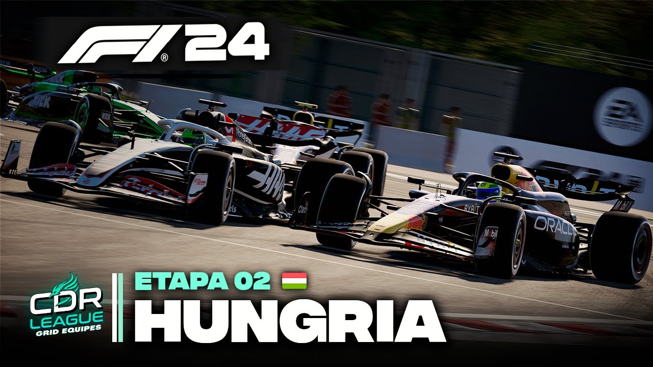 F1 24 - MINHA MELHOR CORRIDA NO F1 24? - CDR Equipes Hungria