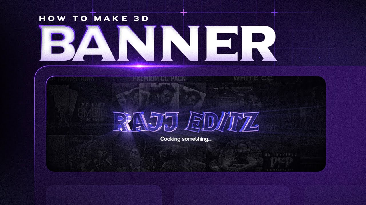 Upgrade Your BANNER !! 🔥😮&zwj;💨 | Alight Motion | Rajj Editz |