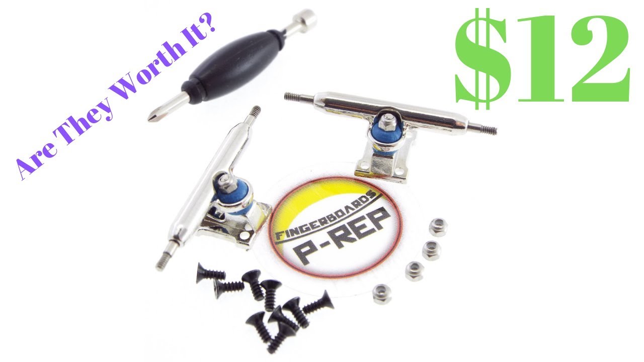 $12 Fingerboard Trucks Vs. $65 Fingerboard Trucks (Broken Knuckle 32mm Trucks Unboxing/Review)