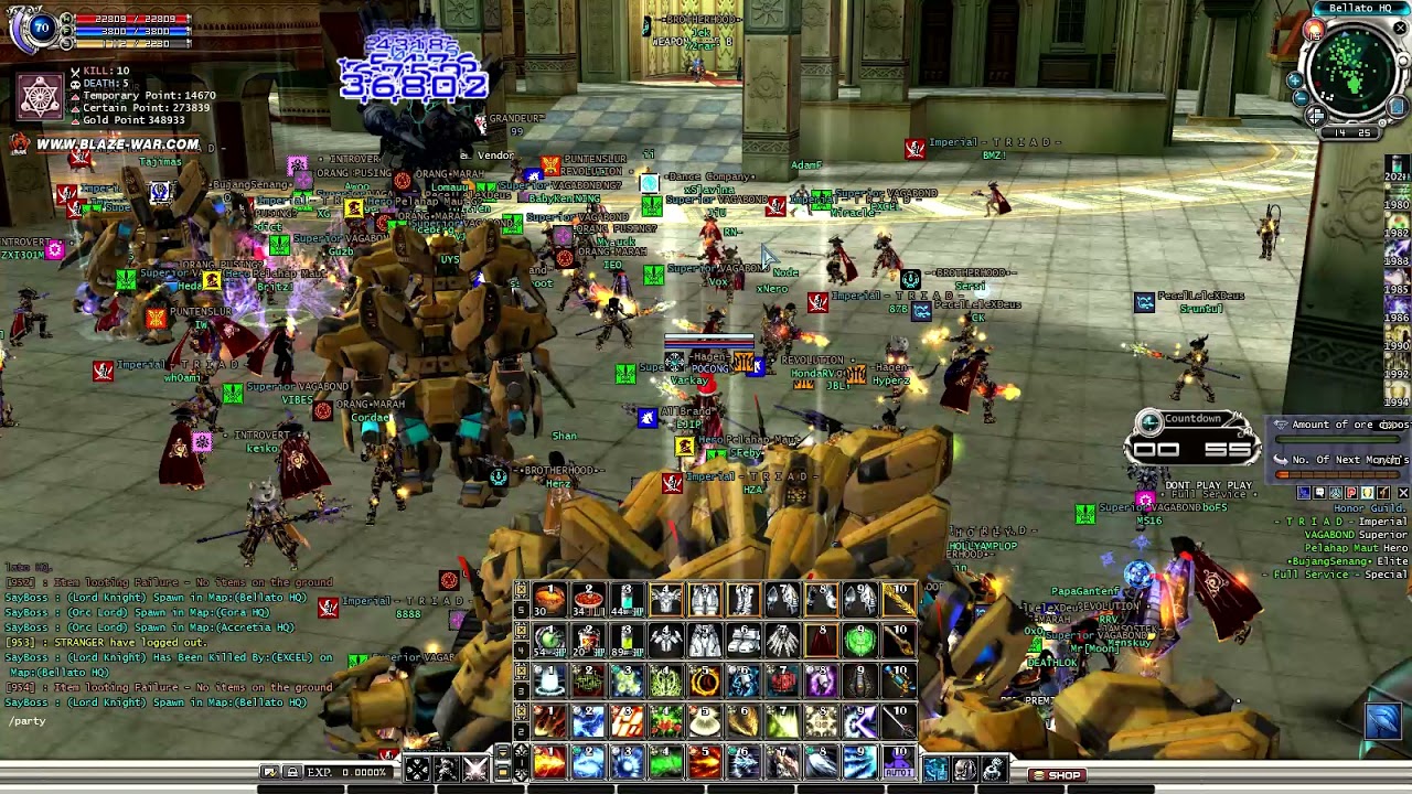 Rf blaze-war pb besar event markas bellato #rfblaze-war #pvp link www.blaze-war.com