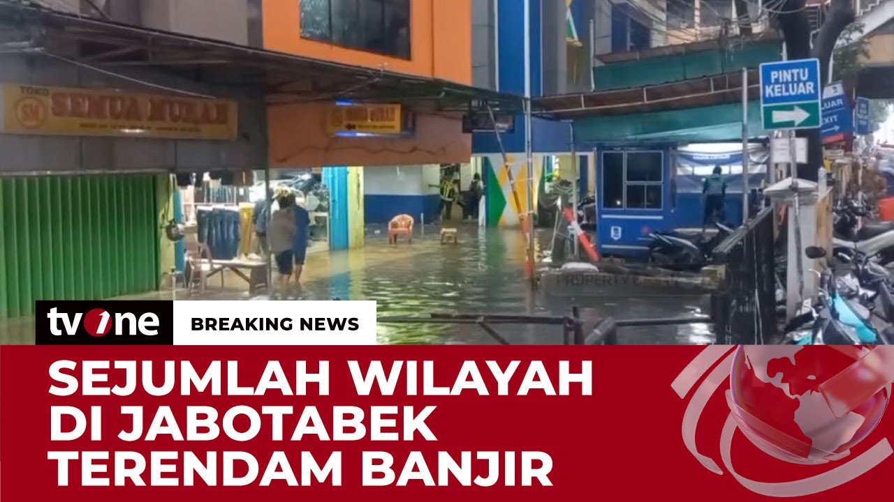 [BREAKING NEWS] Aktivitas Pasar Cipulir Masih Berjalan walau Dikepung Banjir | tvOne