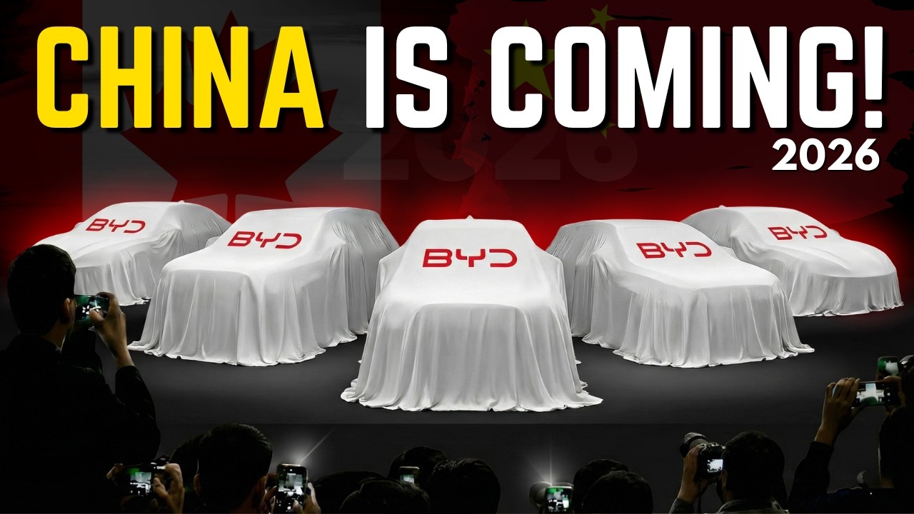 JUST IN: BYD Reveals their TOP 5 Best Selling Models for Canada in 2026!