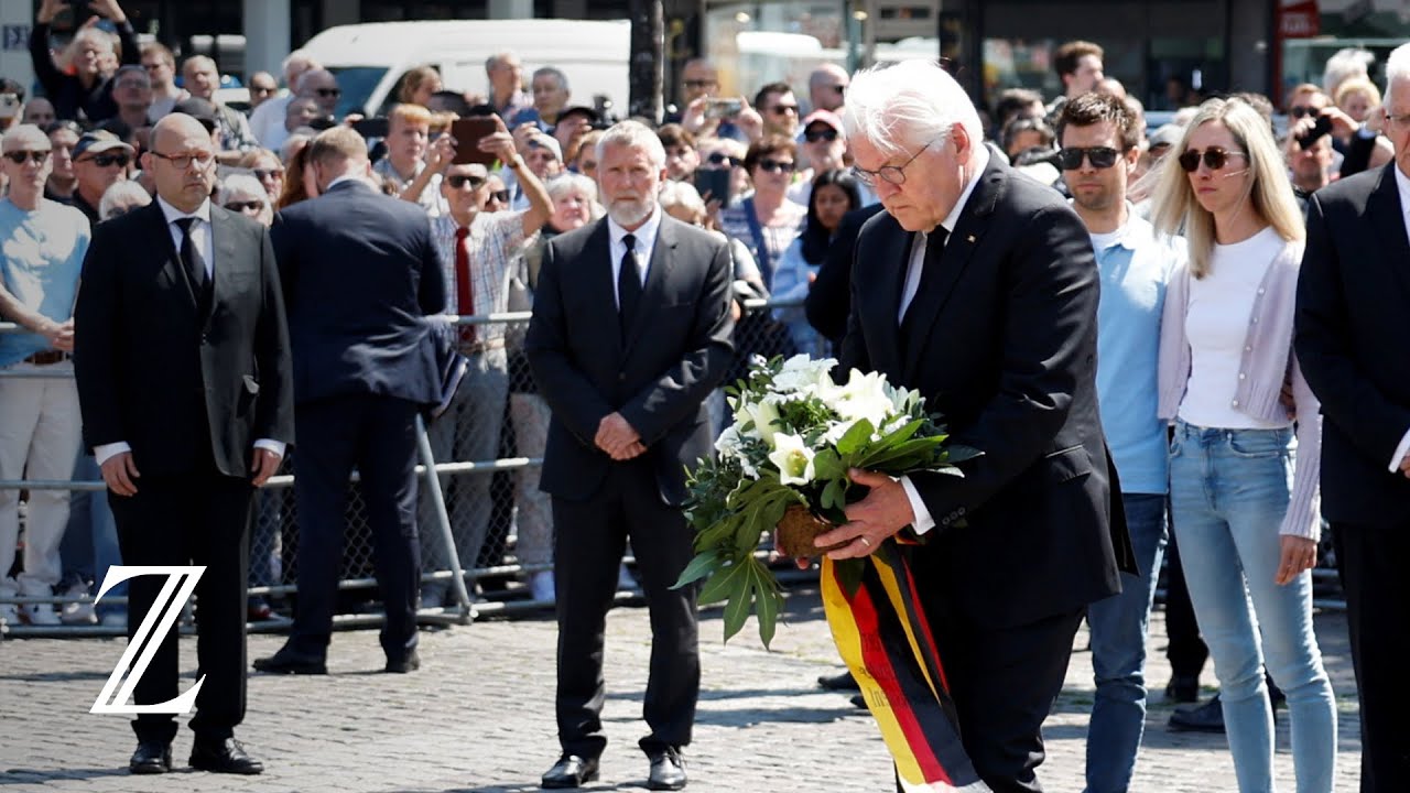 Schweigeminute für getöteten Polizisten in Mannheim