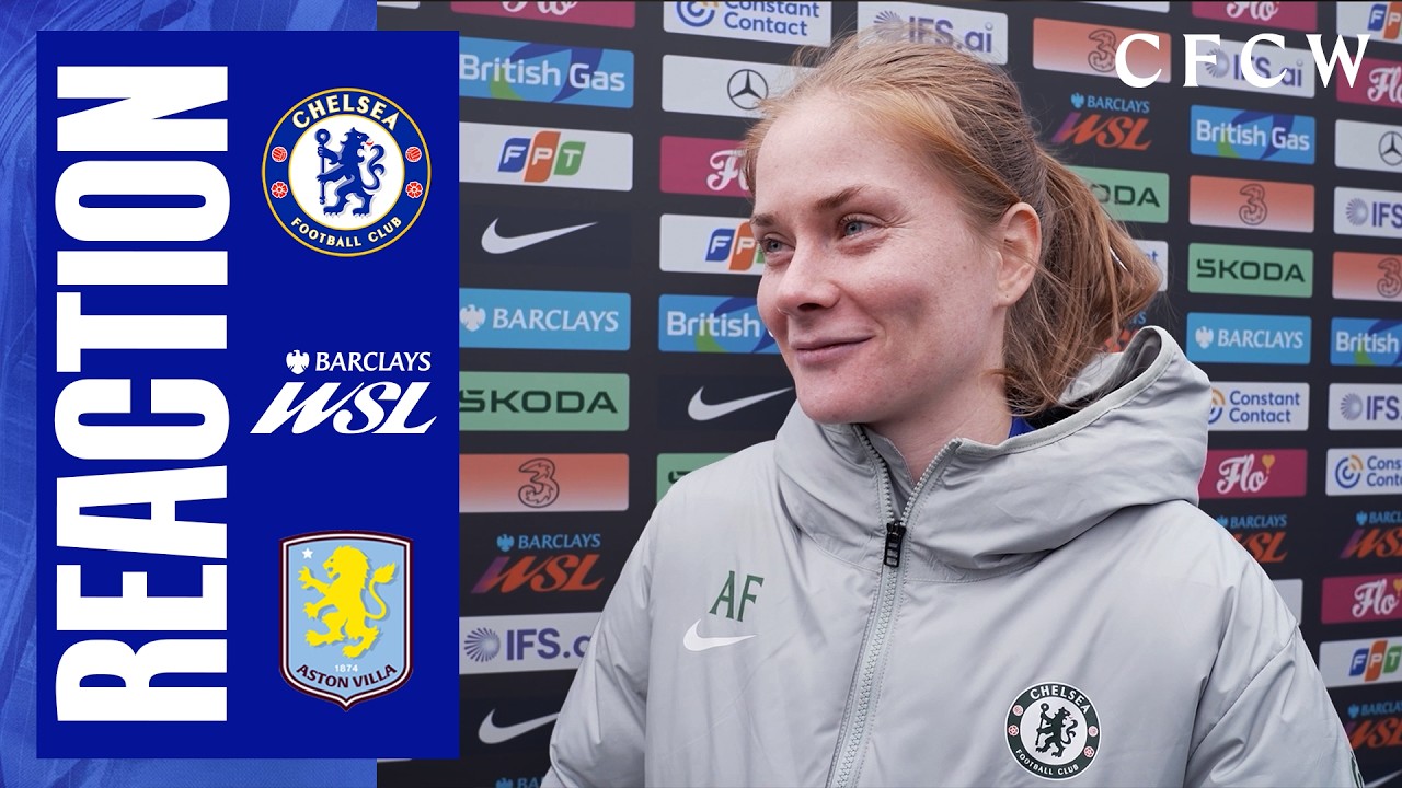 BOMPASTOR & NUSKEN react post-Villa | Chelsea 4-3 Aston Villa | WSL 25/26