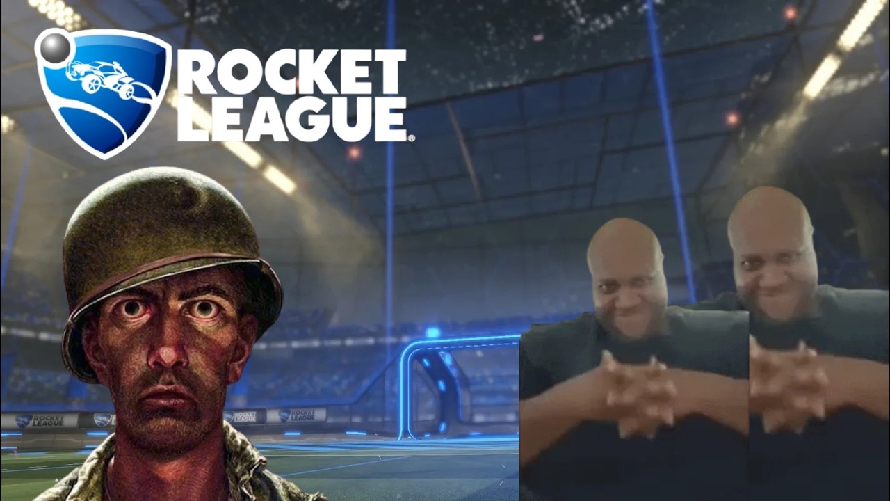 Rocket League with 2 idiots is no fun