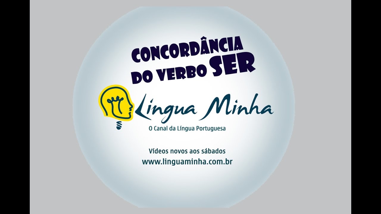 A concordância do verbo ser