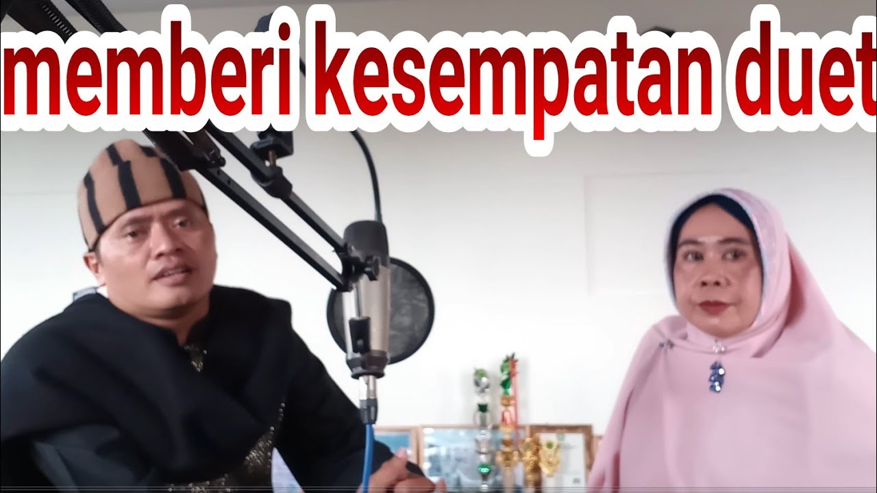 H.MU'MIN MUBAROK DUET BERSAMA FANS NYA Hj.Nunung Nurdewi