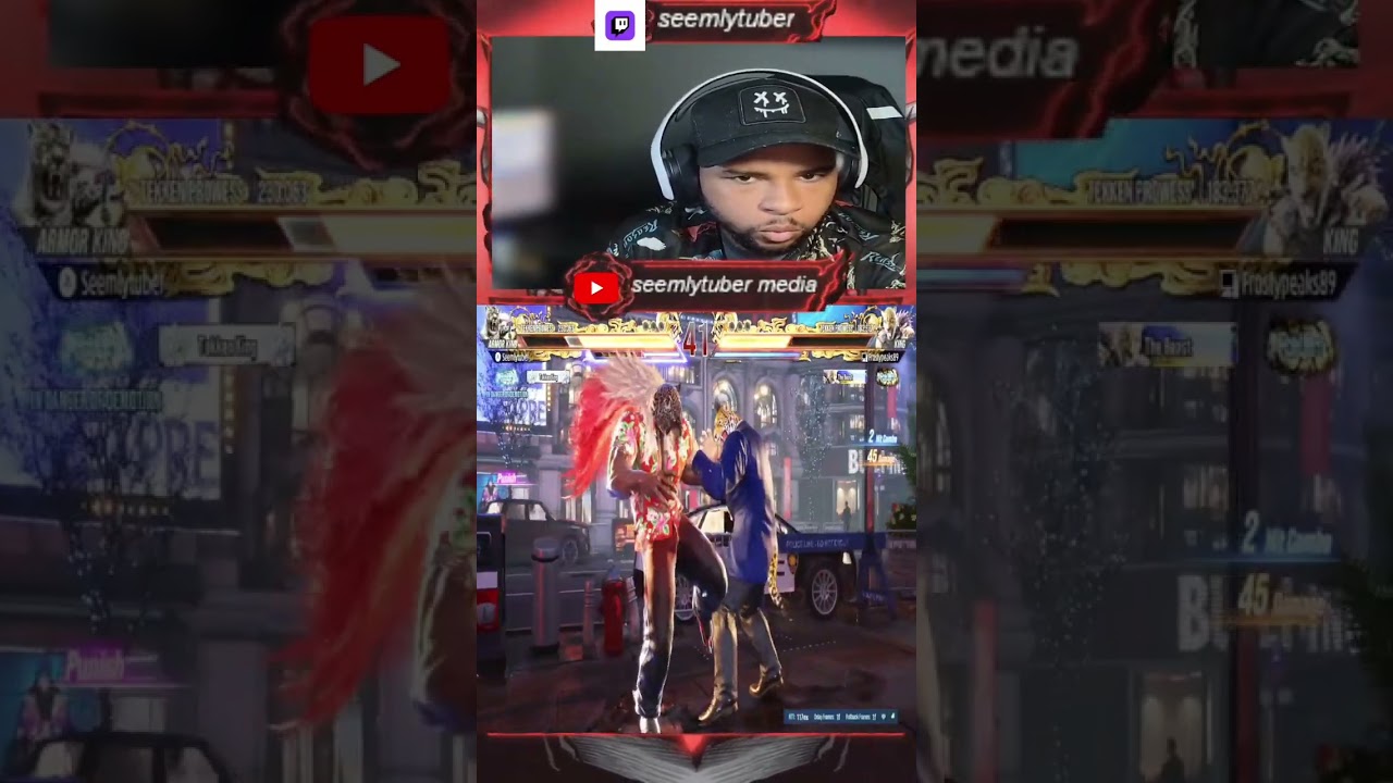 Streamer Reacts to Epic Fighting Game Battle: Cars, Health Bars, and Mayhem! 