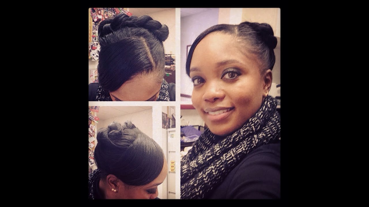 #120: MILKMAID BRAID/TWIST (FOR SHORT HAIR)
