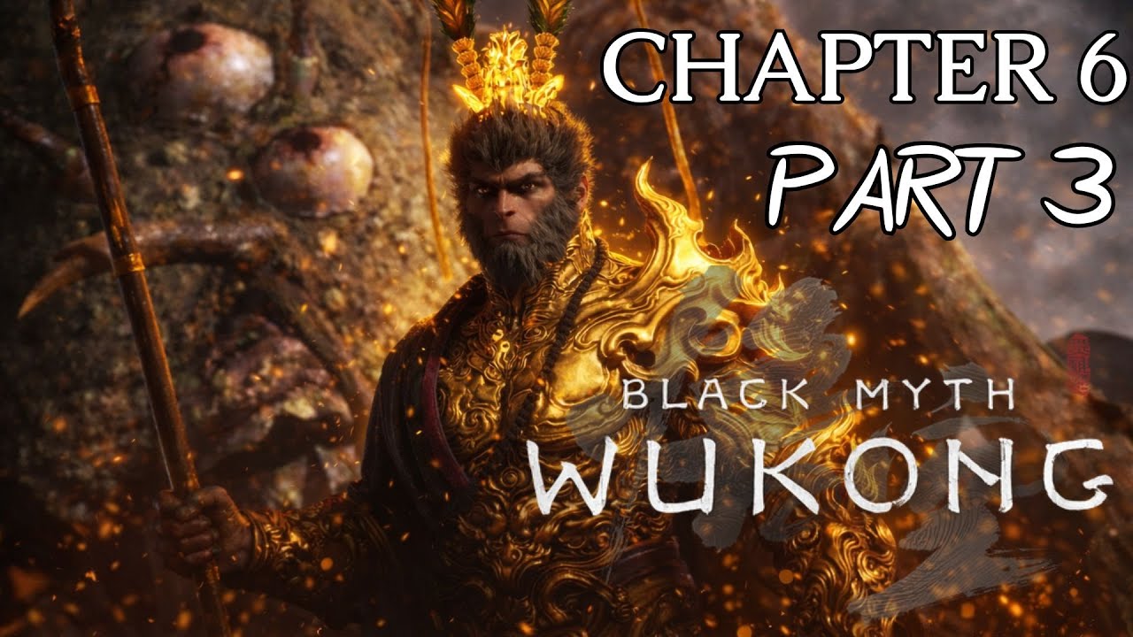 BLACK MYTH WUKONG Walkthrough Gameplay CHAPTER 6 - PART 3 - GOLD ARMORED RHINO - FENG TAIL GENERAL