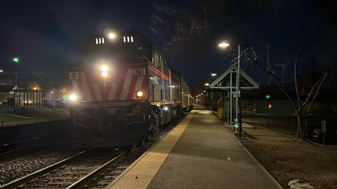 The Complete Metra Evening Rush Hour At Winfield On February 6, 2026