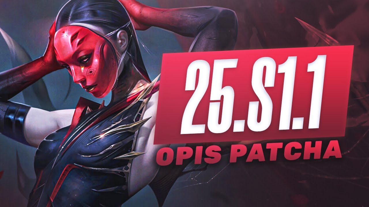OM&Oacute;WIENIE ZMIAN W PIERWSZYM PATCHU SEZONU 15 LEAGUE OF LEGENDS! (25.S1.1)