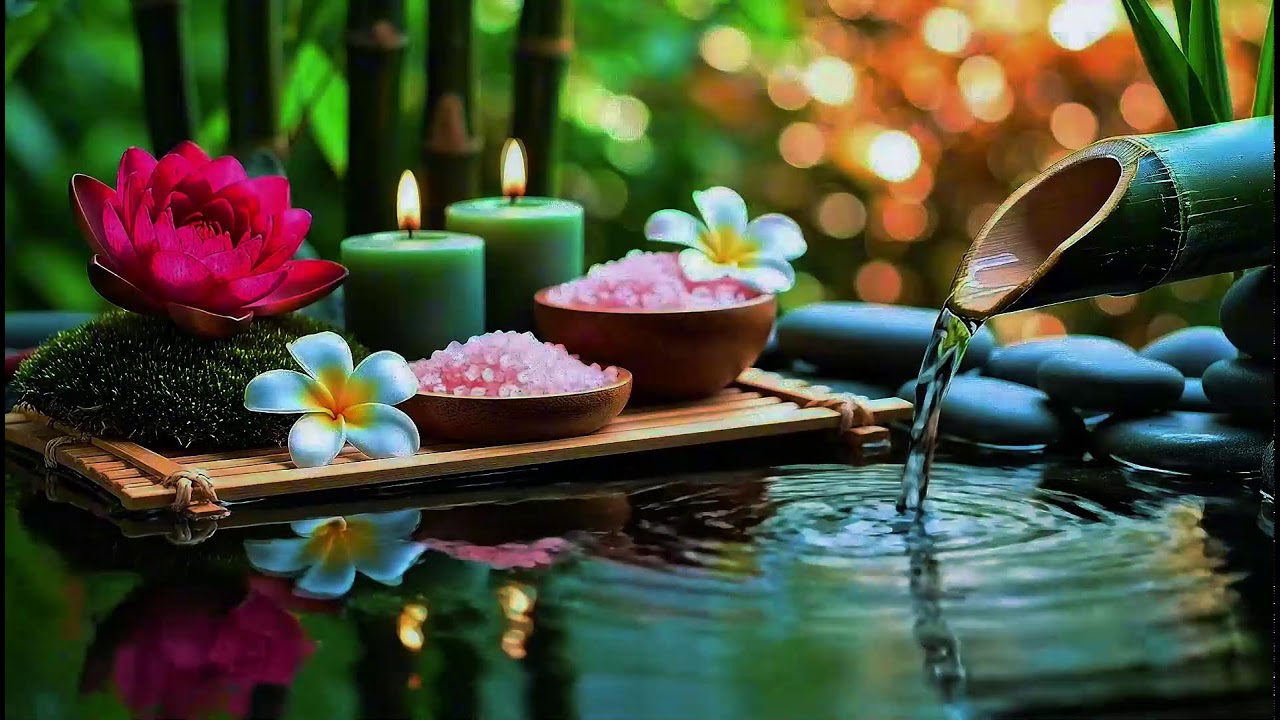 Relaxing Music Relieves Stress, Calm Anxiety & Depression 🌿 Spa and Massage Music, Relax Mind Body