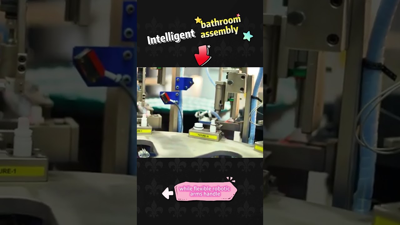 Unveil the Future of Bathroom Assembly with One Click: The All-Automated Solution
