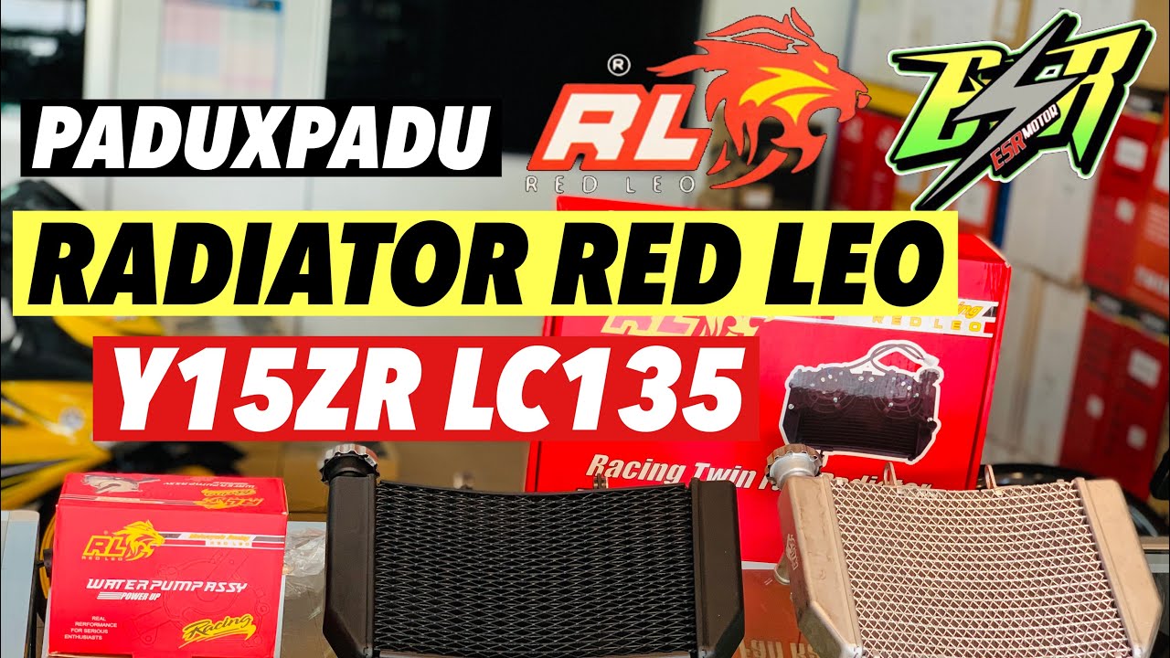 Radiator BESAR Y15ZR LC135 Red Leo