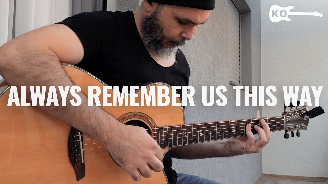 Lady Gaga - Always Remember Us This Way (A Star Is Born) - Guitar - Kfir Ochaion - NUX B-7 PRO
