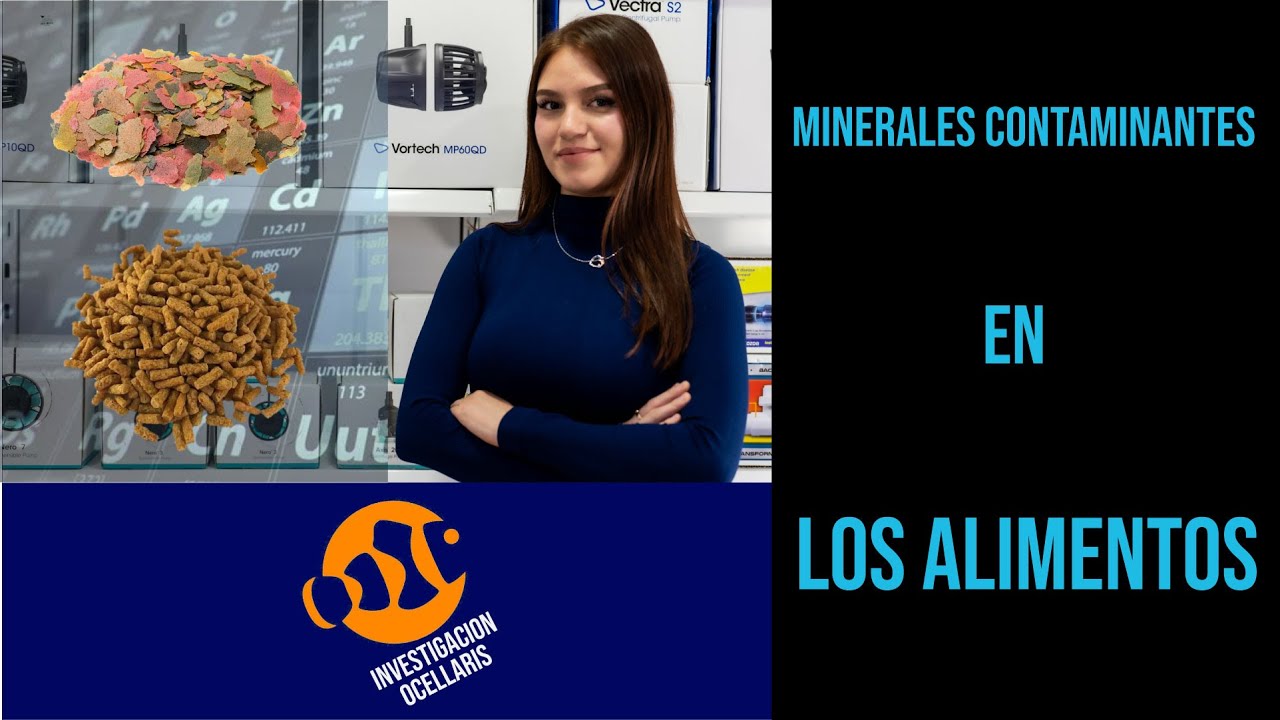 ¿Sabías que los alimentos acumulan toxinas en los acuarios? Part 2 Investigación sobre Contaminantes