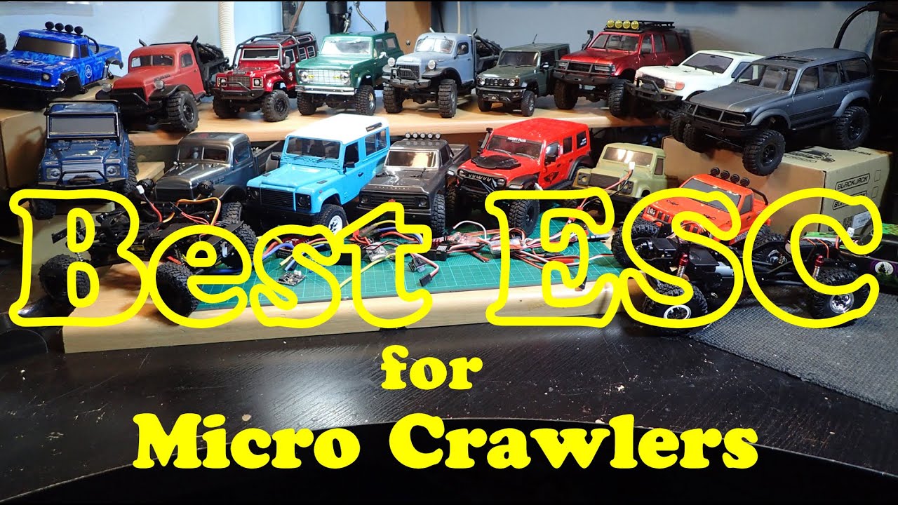 Best ESC for Micro Crawlers