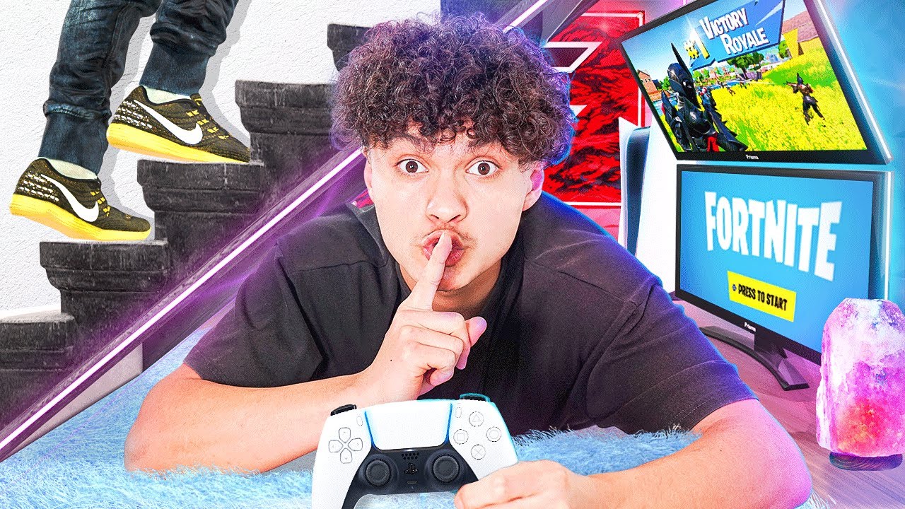 I Built the Ultimate Hidden Gaming Room in my House - $10,000