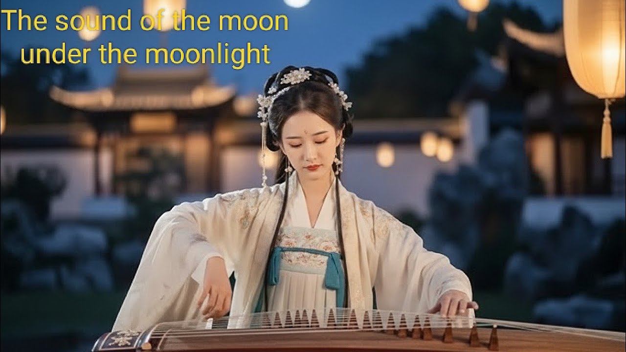 The sound of the moon under the moonlight