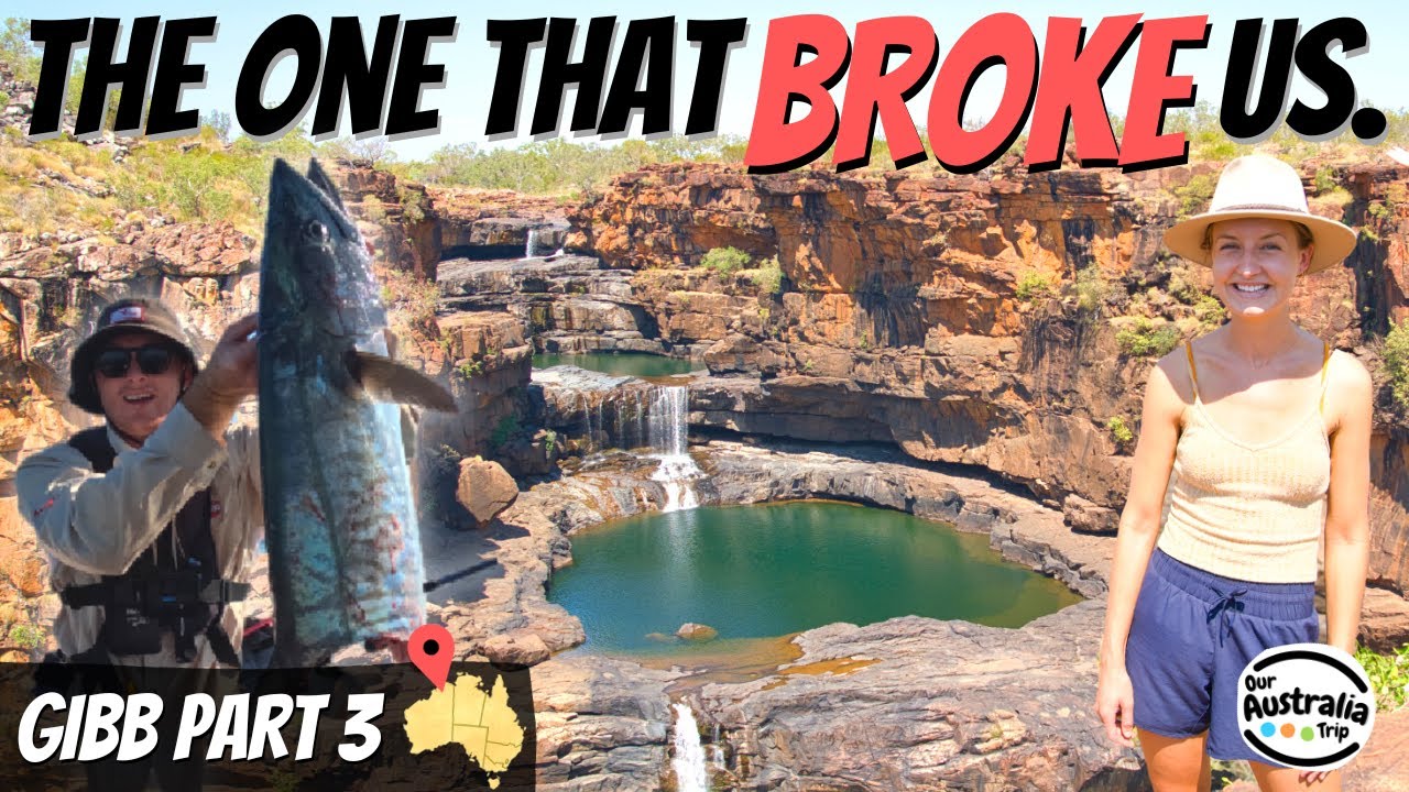 Our Most CHALLENGING Week: Remote Kimberley Caravanning | McGowan Island & Mitchell Falls [EP 38]