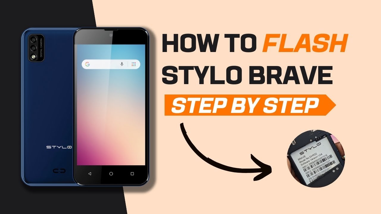 HOW TO FLASH STYLO BRAVE DHR22_ CM2 STEP BY STEP