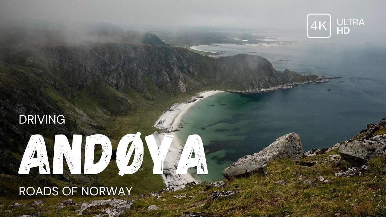 Rainy Roads of Andøya | Roads of Norway | Mystical Cozy Arctic Road Trip
