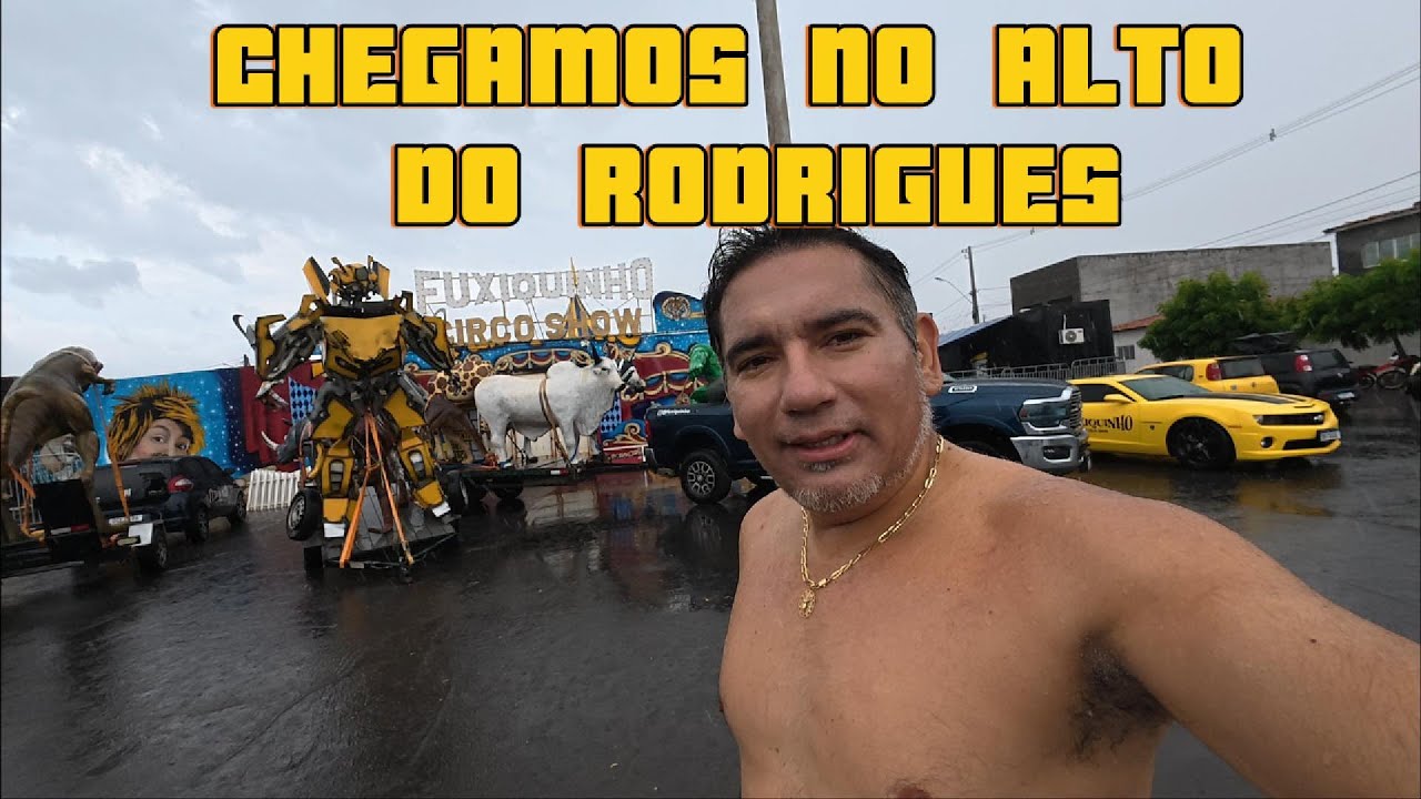 CHEGAMOS EM BAIXO DE CHUVA NO ALTO DO RODRIGUES