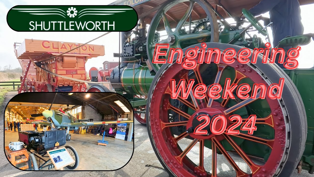 The Shuttleworth Collection Engineering Open Weekend, February 2024