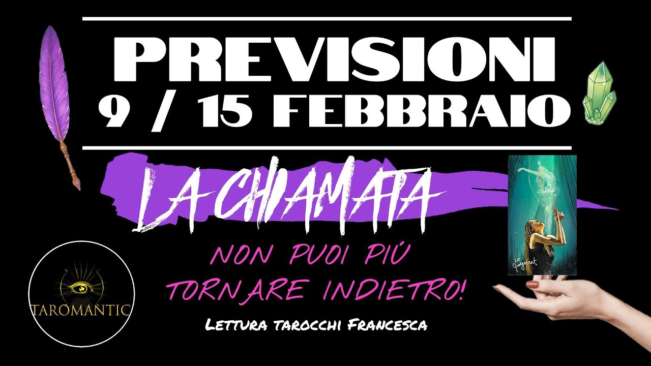 💣 Accade Adesso❗️Questa Settimana Non Puoi Più Tornare Indietro 🔥 Previsioni dal 9 al 15 febbraio