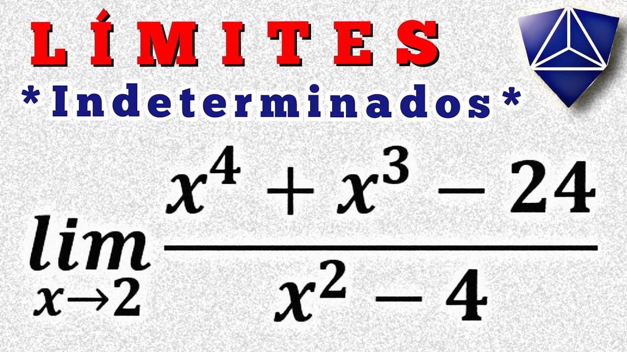 LIMITES INDETERMINADOS usando regla de RUFFINI.