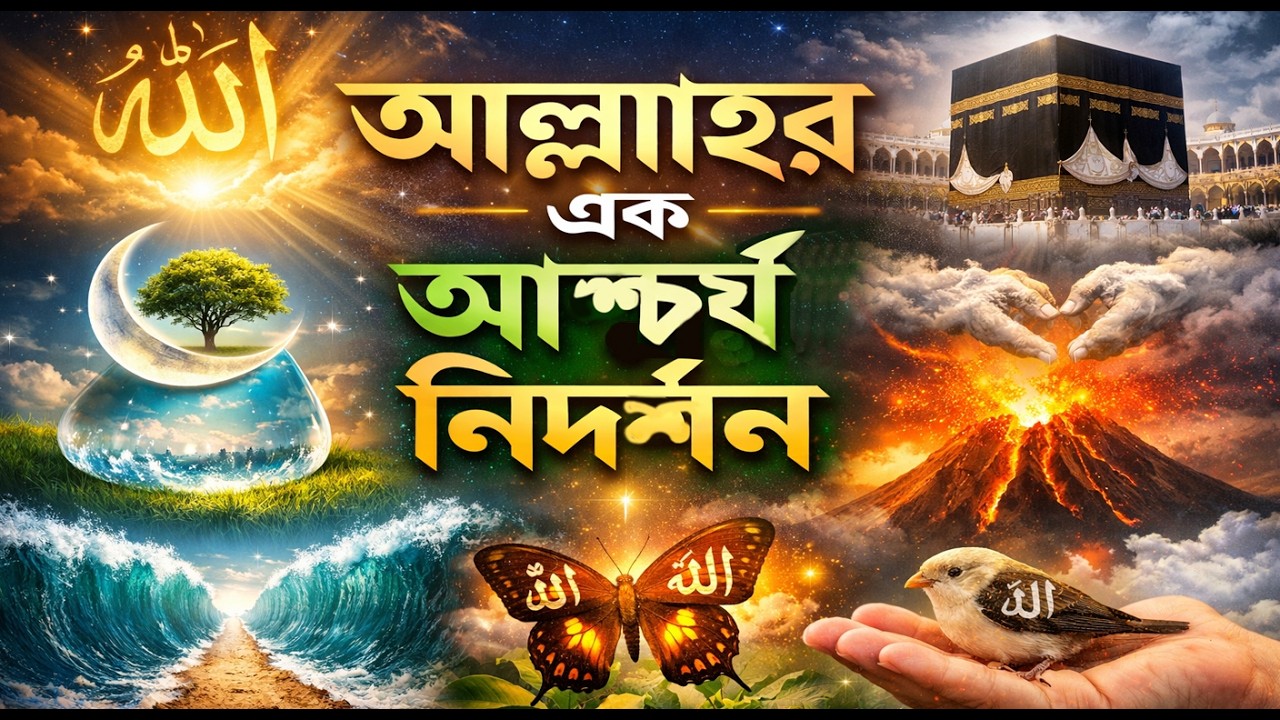 আল্লাহর এক আশ্চর্য নিদর্শন! | সৃষ্টি, মানুষ, প্রকৃতি ও আখিরাত | হৃদয় ছুঁয়ে যাবে