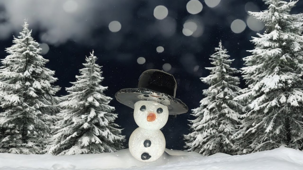 #51 cutest mini snowman