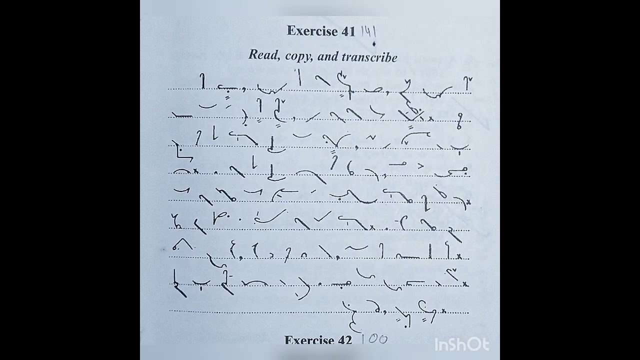Pitman Shorthand Dictation exe 41, 80WPM, English Steno, Pearson New Era Edition
