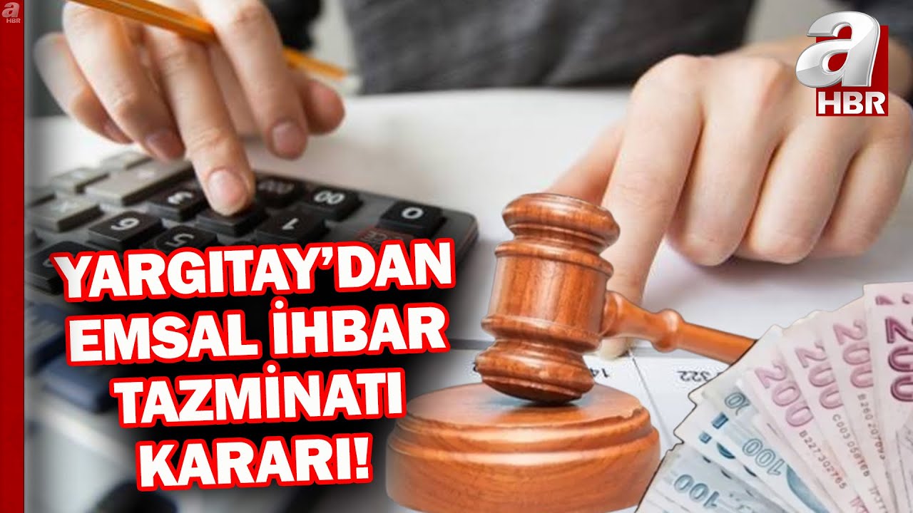 Yargıtay'dan emsal ihbar tazminatı kararı! İşçi ihbar süresindeki zamdan yararlanabilir!  | A Haber