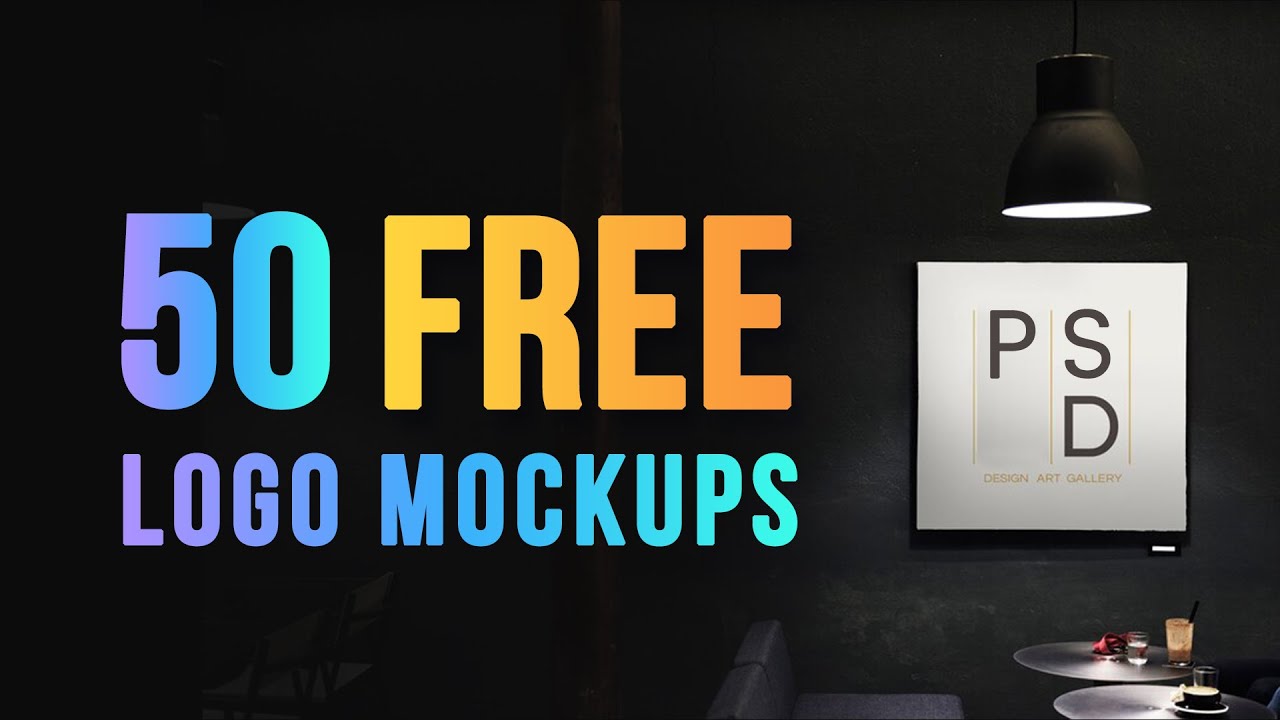 50 Best Free Logo Mockup Photoshop PSD | Best Logo Mockup Photoshop PSD | Free Logo Mockup PSD