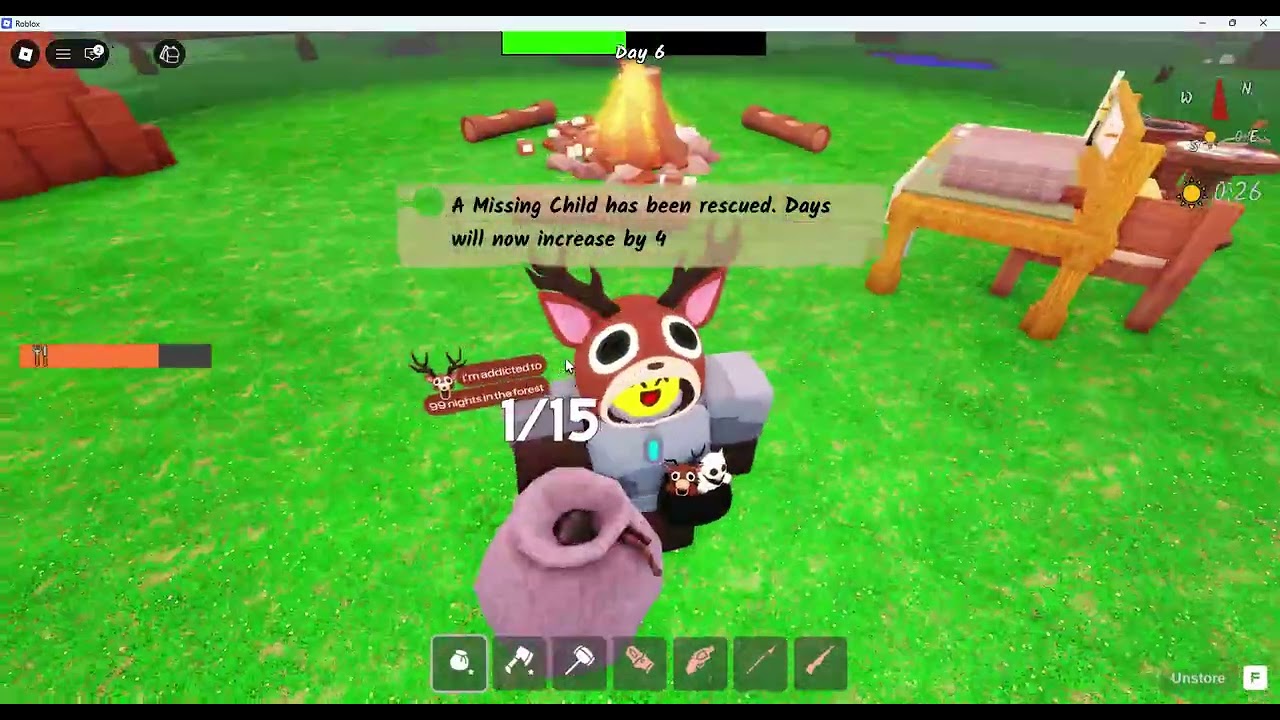 Surviving 99 nights in the forest