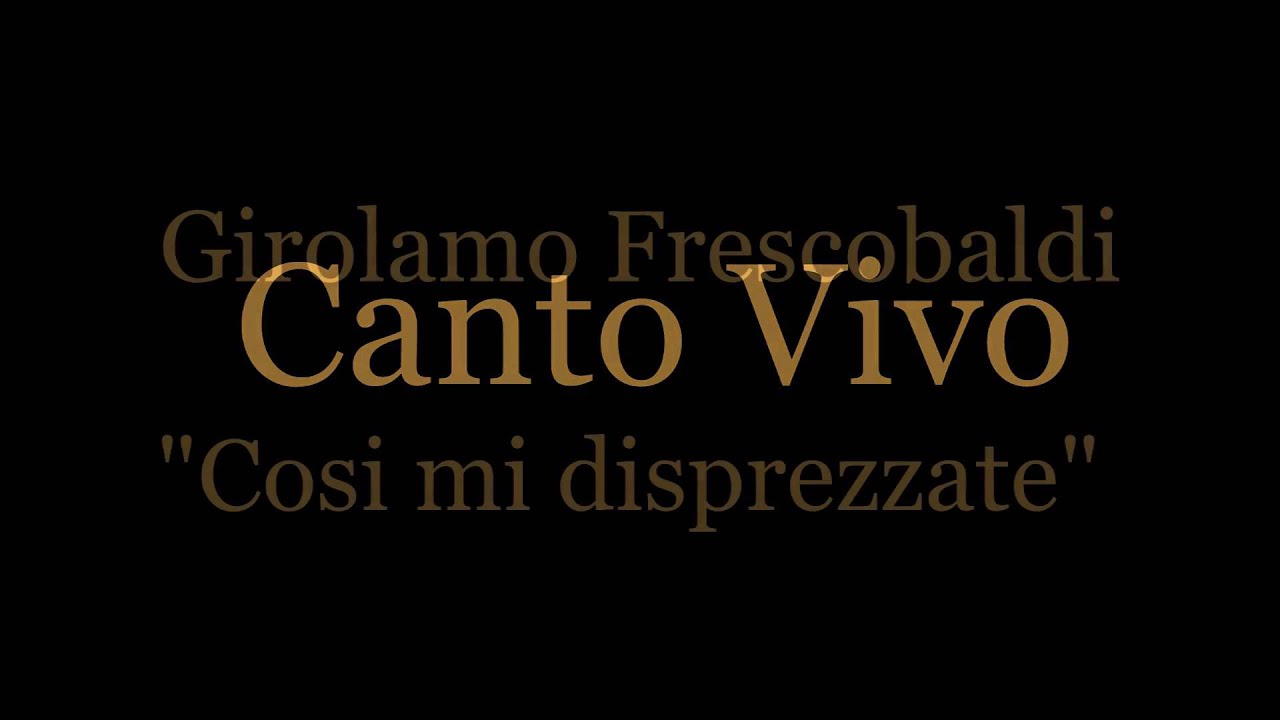 Girolamo Frescobaldi - Aria di Passacaglia 