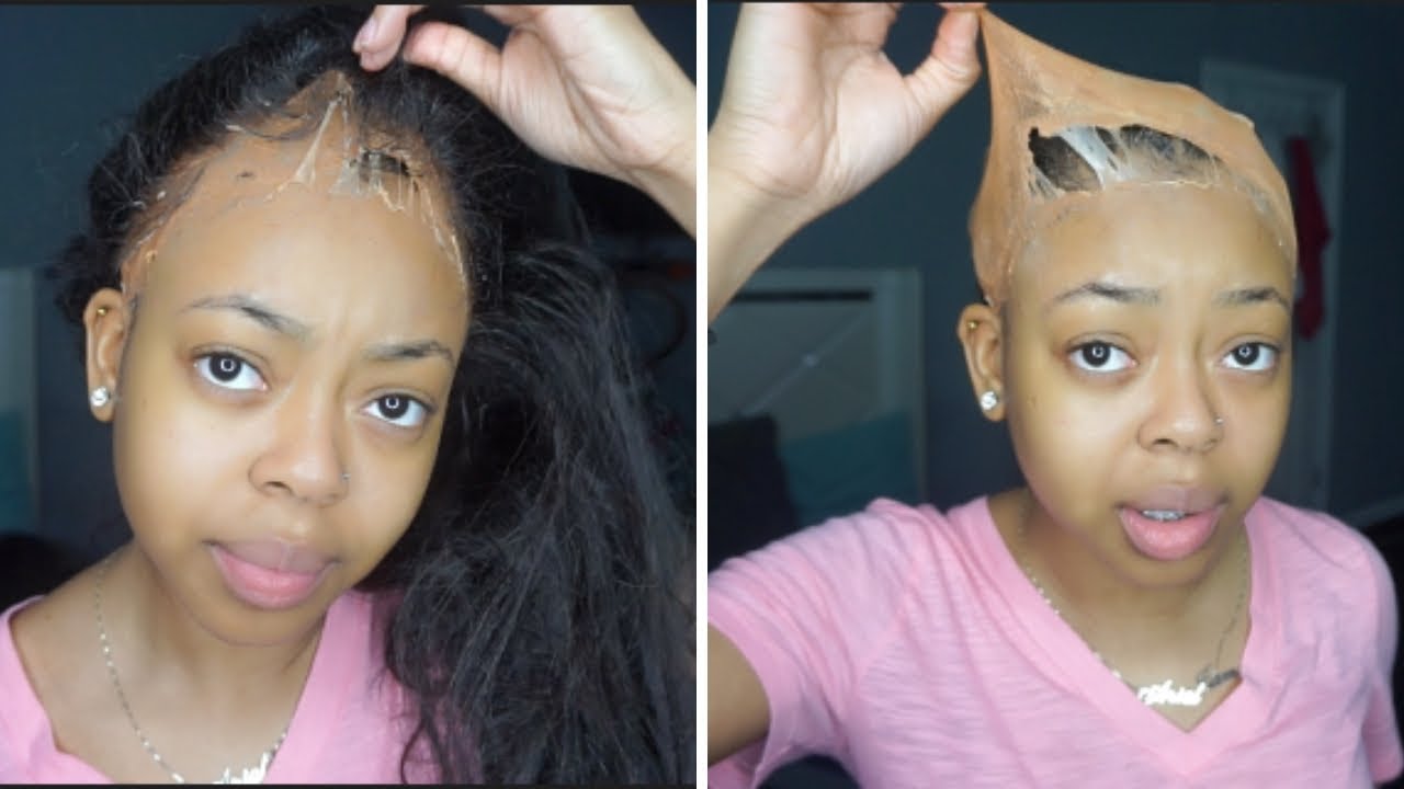 HOW TO: SAFELY REMOVE FRONTAL (BOLD HOLD) & BALD CAP