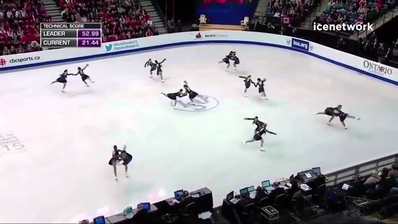 2015 World Synchronized Skating Championships - Team USA 2 Free Skate