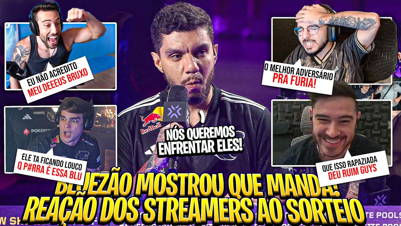 O PRIMEIRO ADVERSÁRIO DA FURIA FOI DEFINIDO! OS STREAMERS FORAM A LOUCURA COM A DECISÃO DO SHAW!