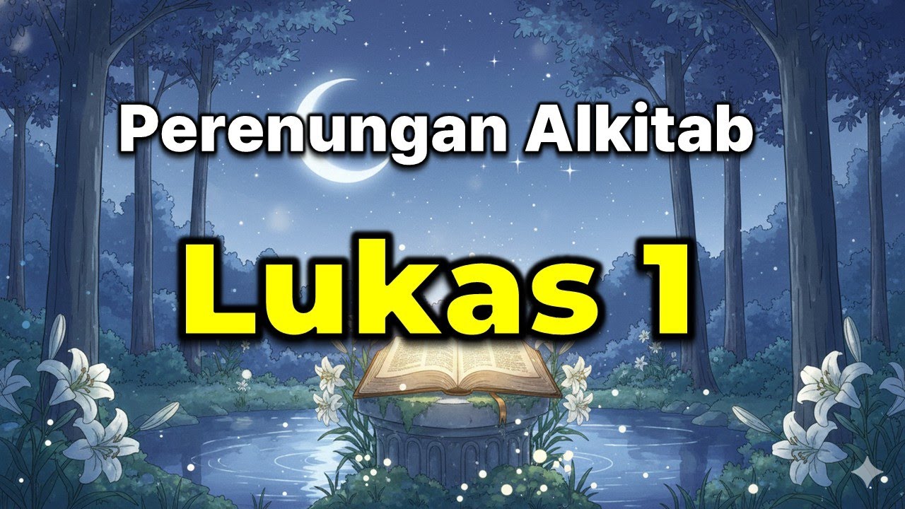 🎧Lukas 1 | YouTube Pembacaan Alkitab | Dengarkan Alkitab sebelum Tidur, Suara Lembut & Damai