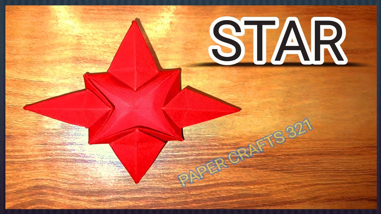 CHRISTMAS Star For Decoration | How To Make Christmas Star For Kids |Decoration Star |✨