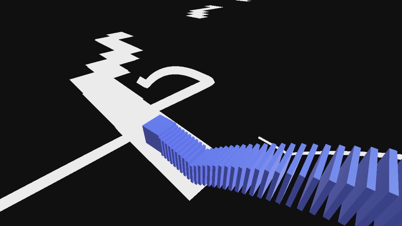 Dancing Line - The Black & Space (FanMade by RinbowHerry)