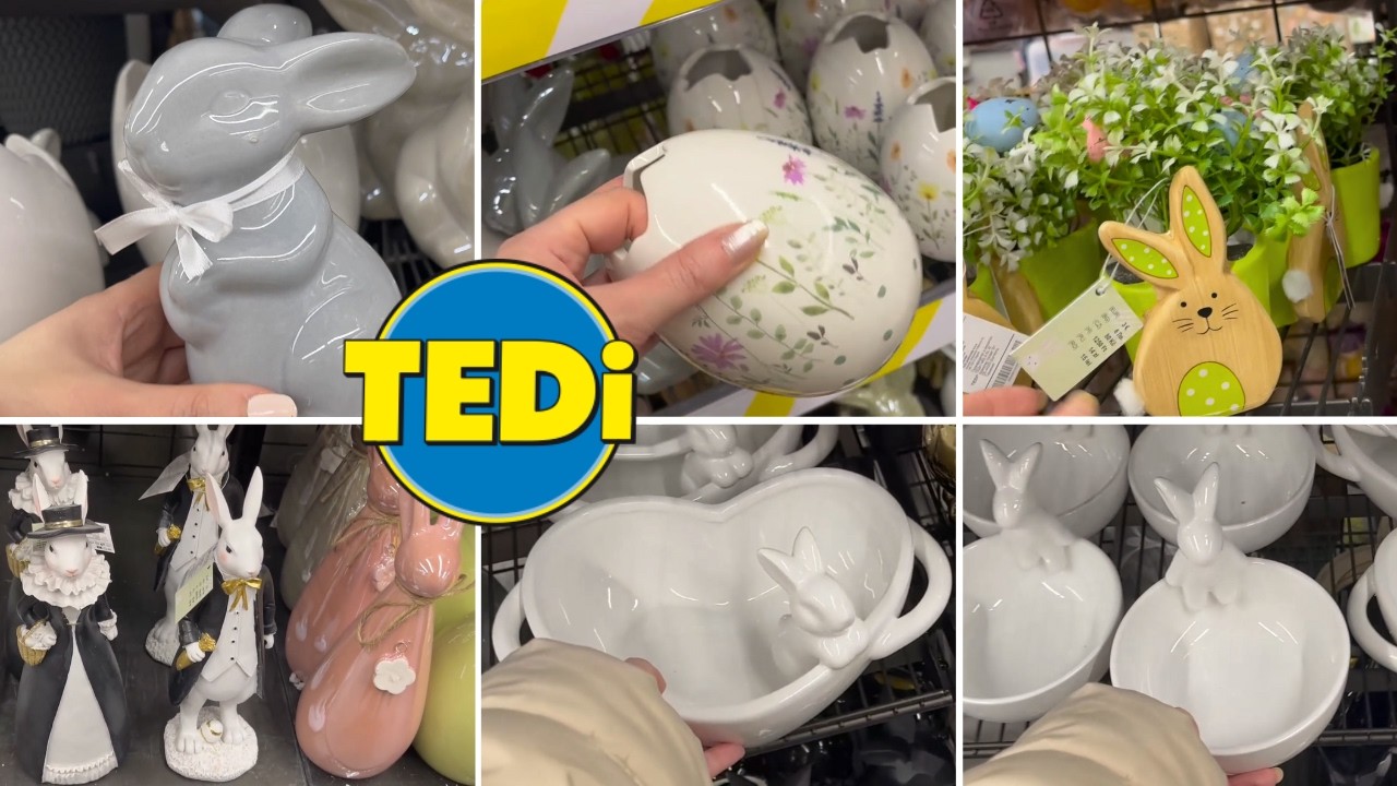 Przegląd półek w Tedi/Wielkanoc w Tedi/Nowości do ogrodu