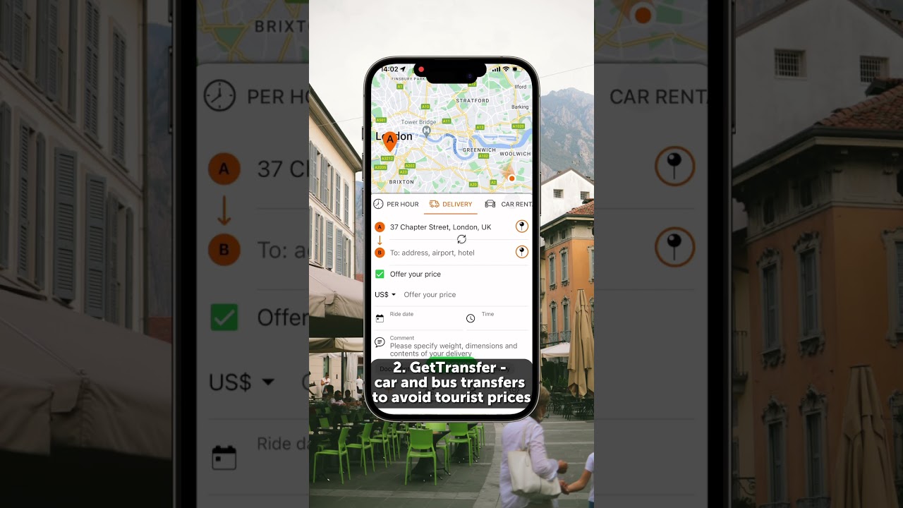 With the GetTransfer app, your holiday will not only be easier but also more cost-effective