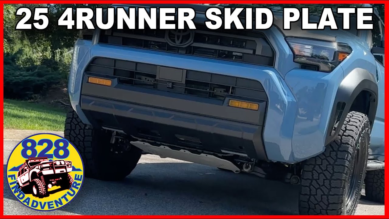 25 Установка защитной пластины 4Runner #4runner #trdpro ​​#tacoma