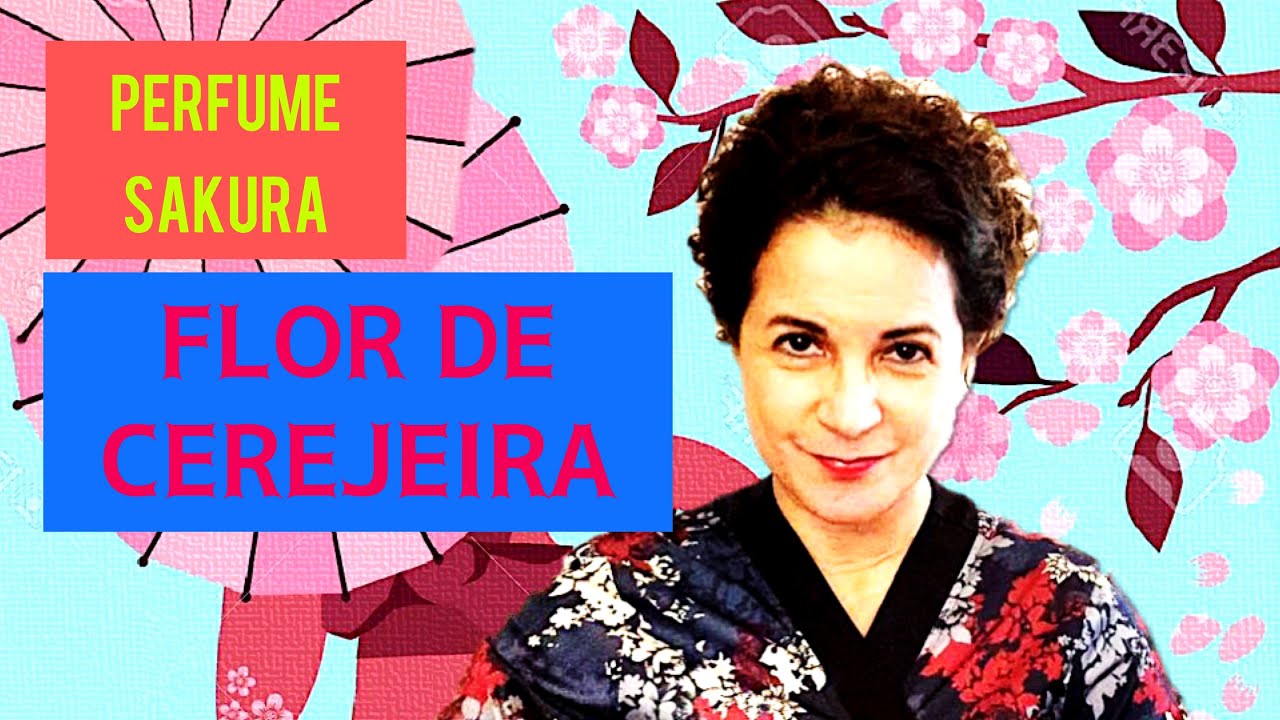 FLOR DE CEREJEIRA ou SAKURA  flores criadas #PERFUMESFLORAIS polvorosos